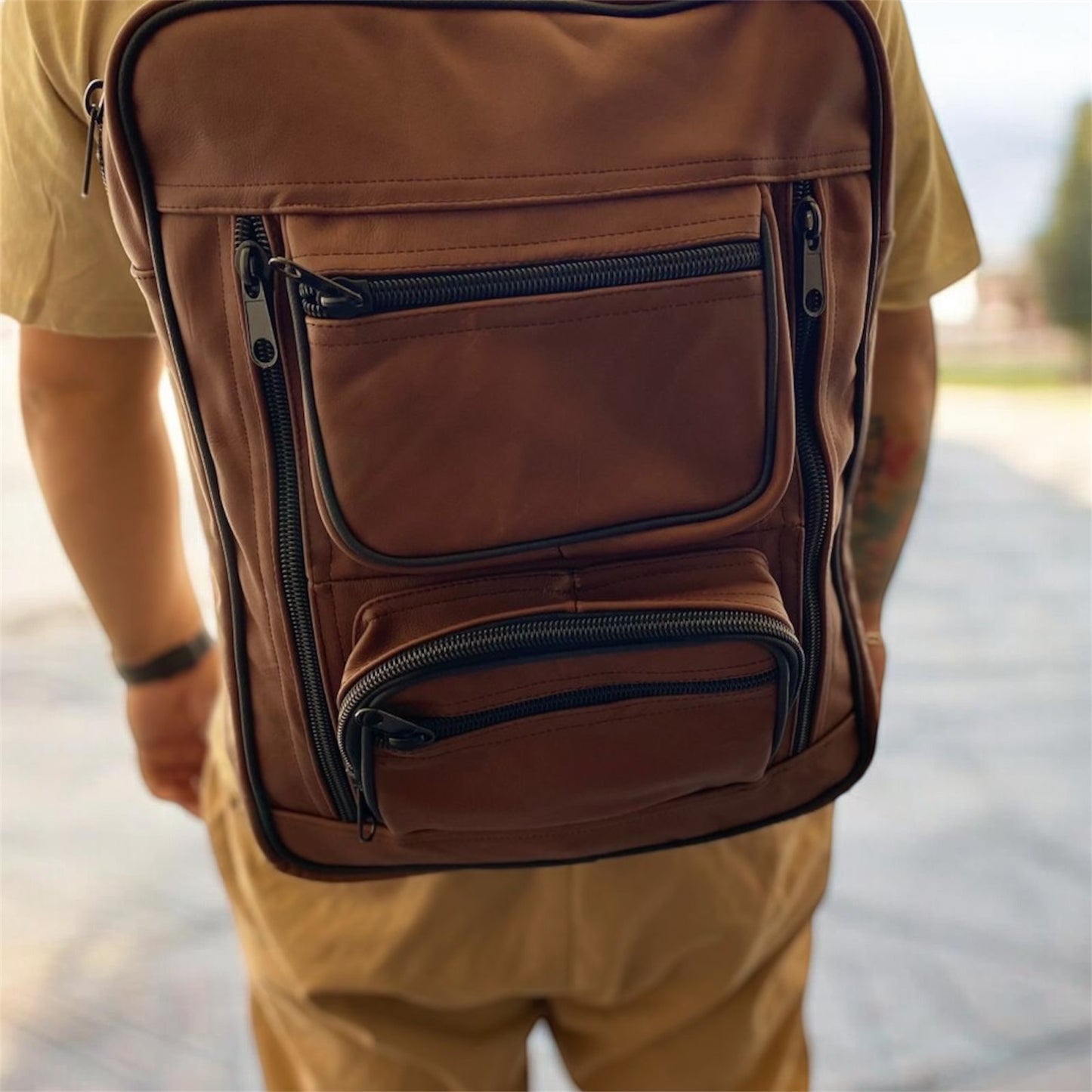 Soft Leather Backpacks