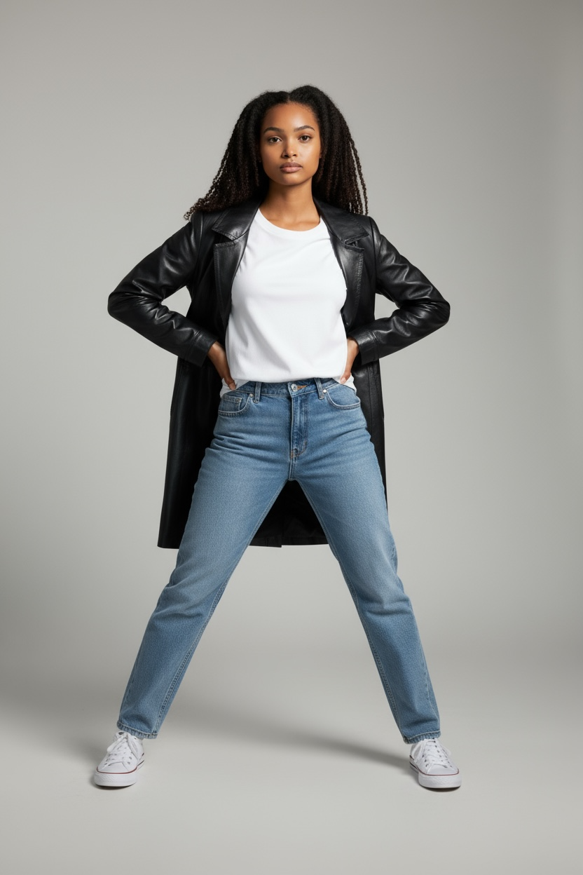 Leather Coat
