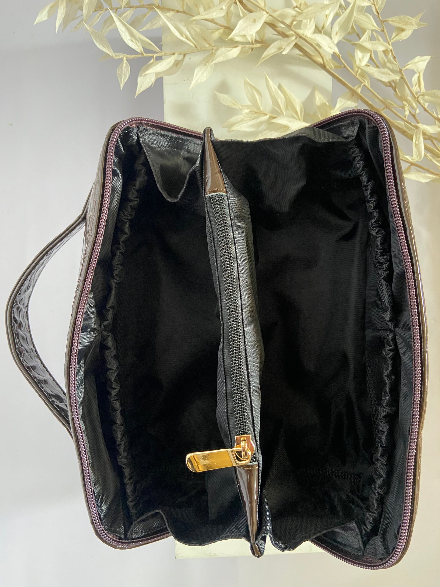 Patent Leather Toiletry