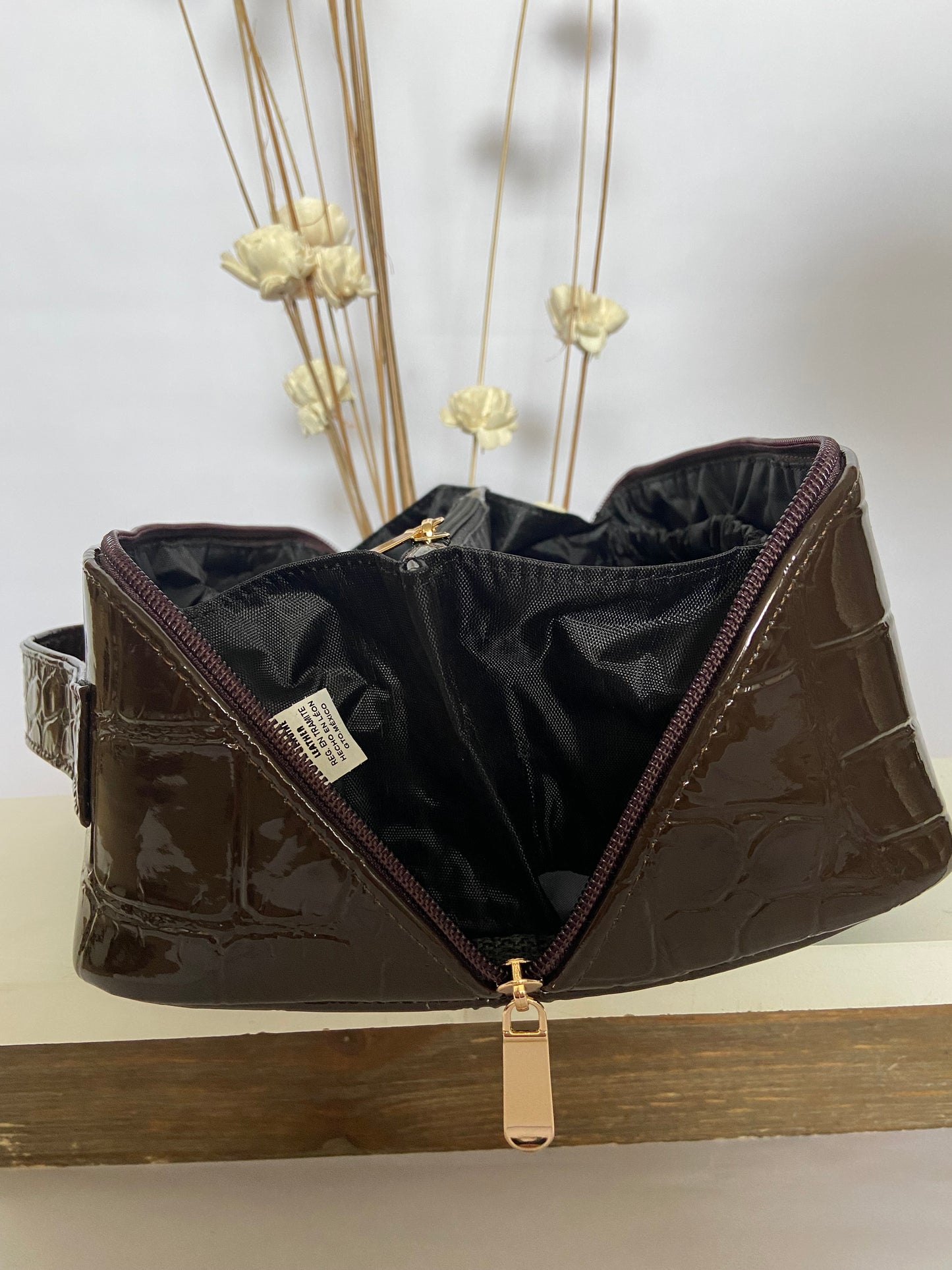 Patent Leather Toiletry