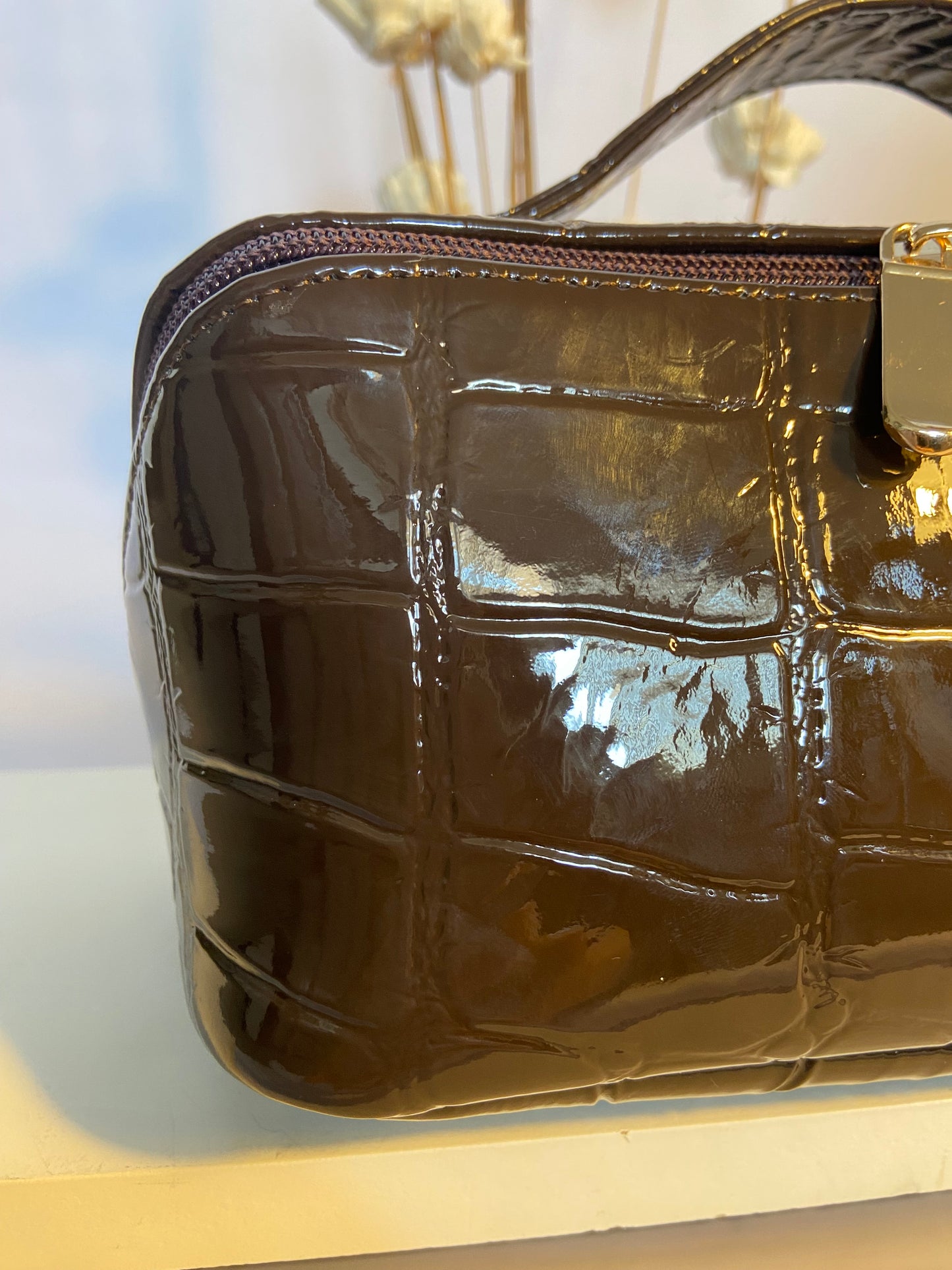 Patent Leather Toiletry