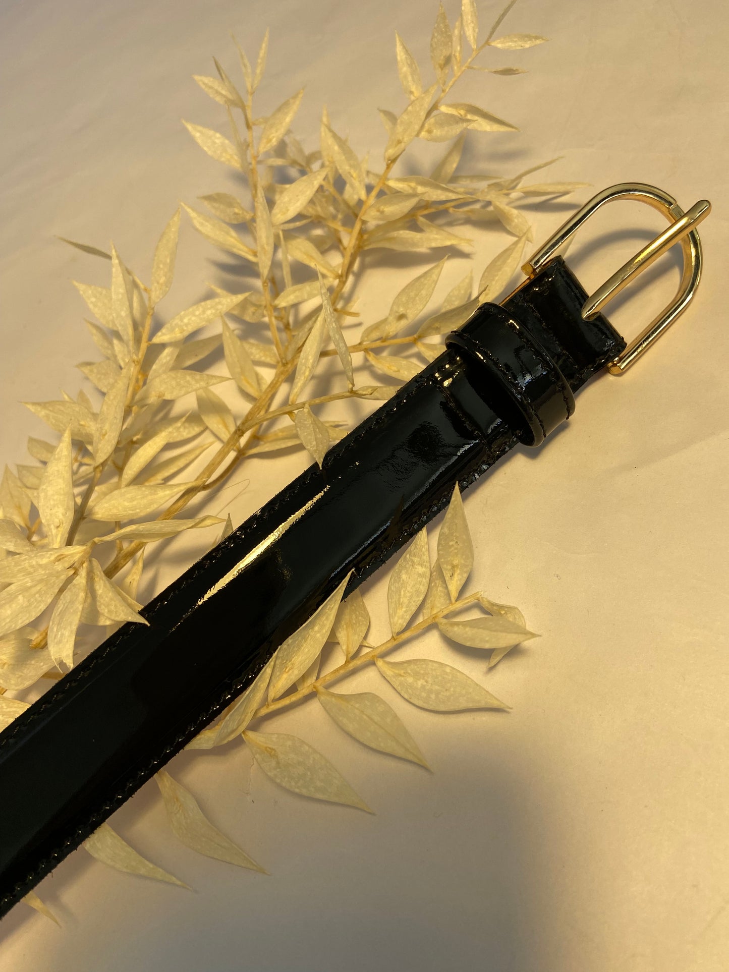 Patent Leather Belts