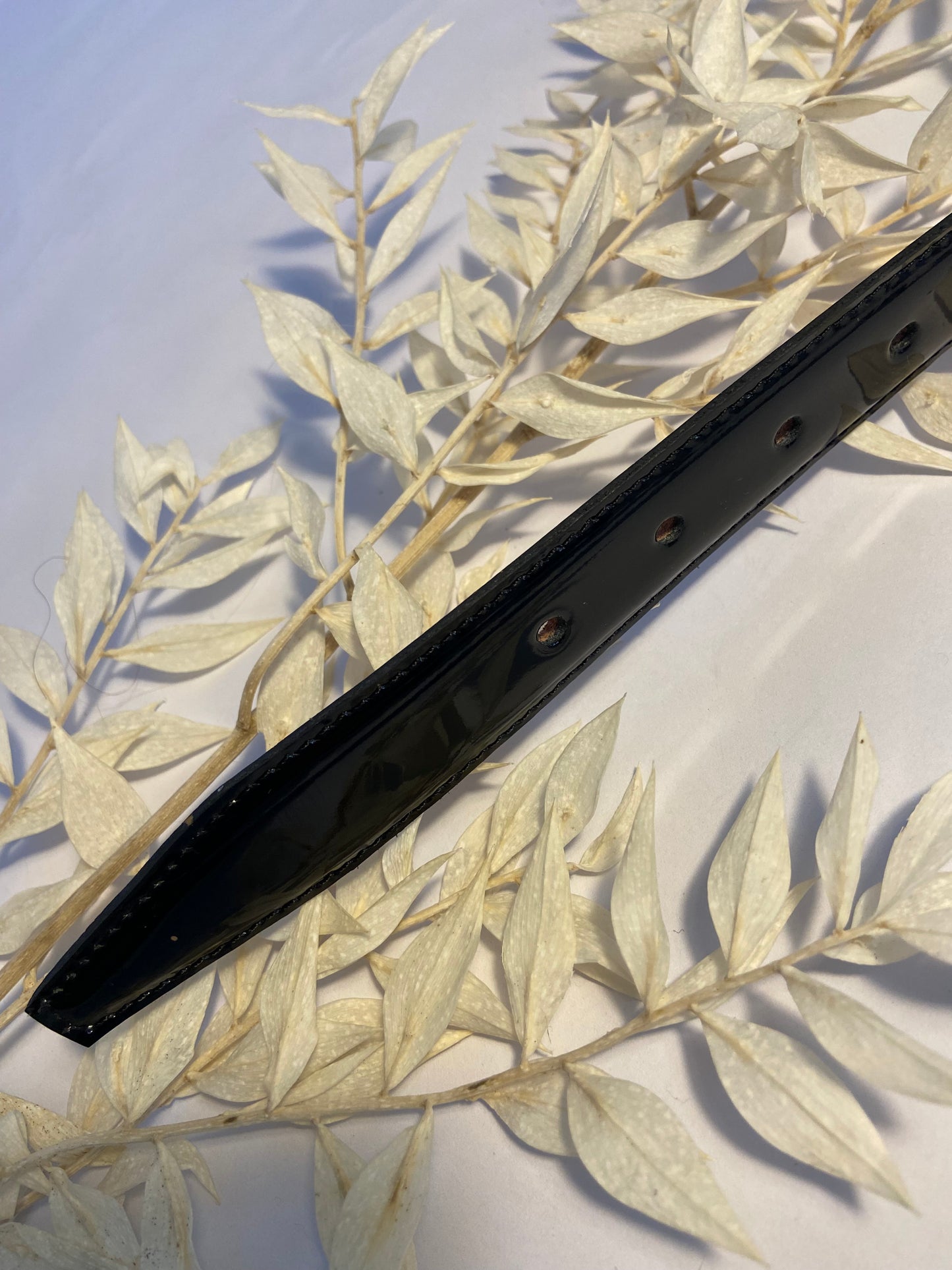 Patent Leather Belts