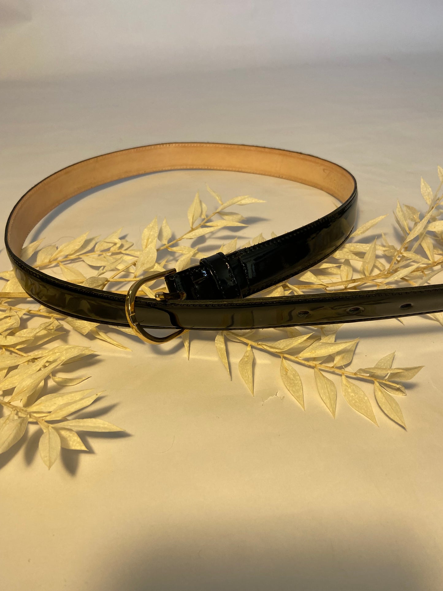 Patent Leather Belts