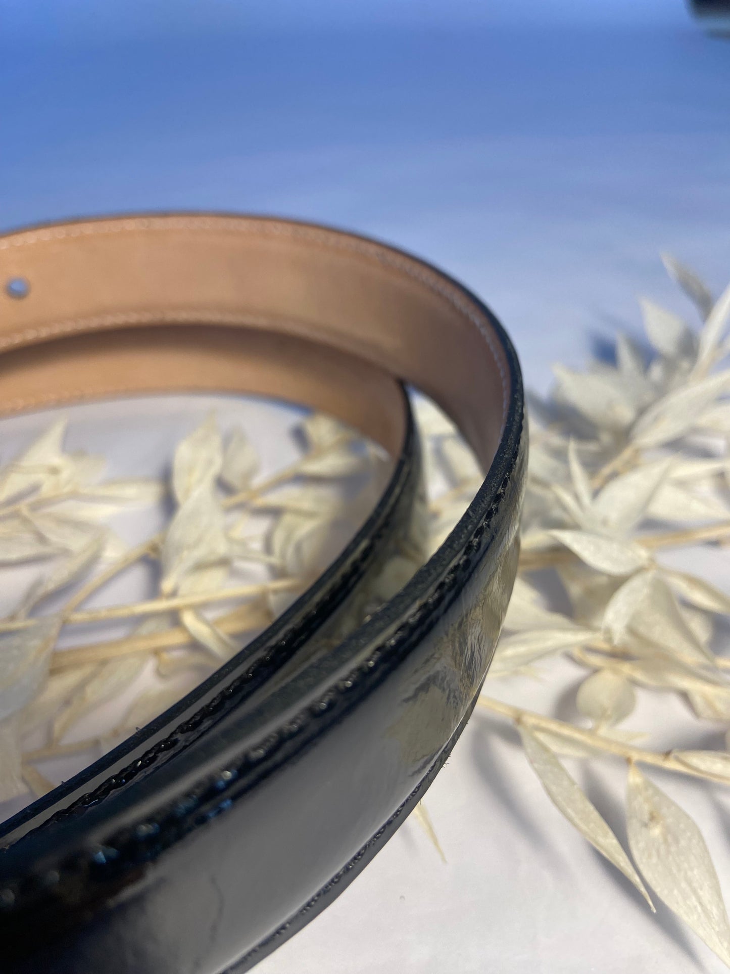 Patent Leather Belts