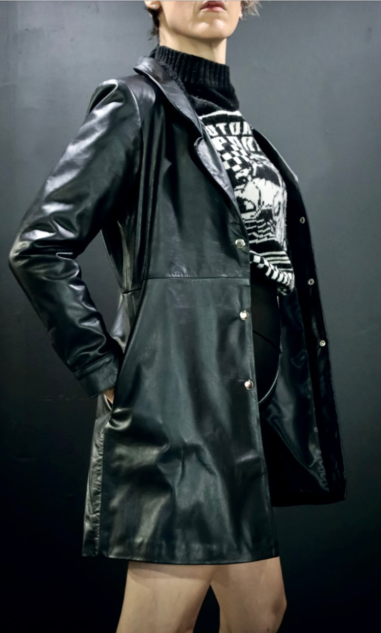 Leather Coat
