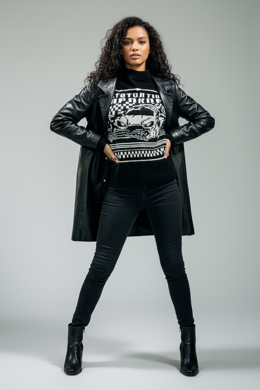 Leather Coat