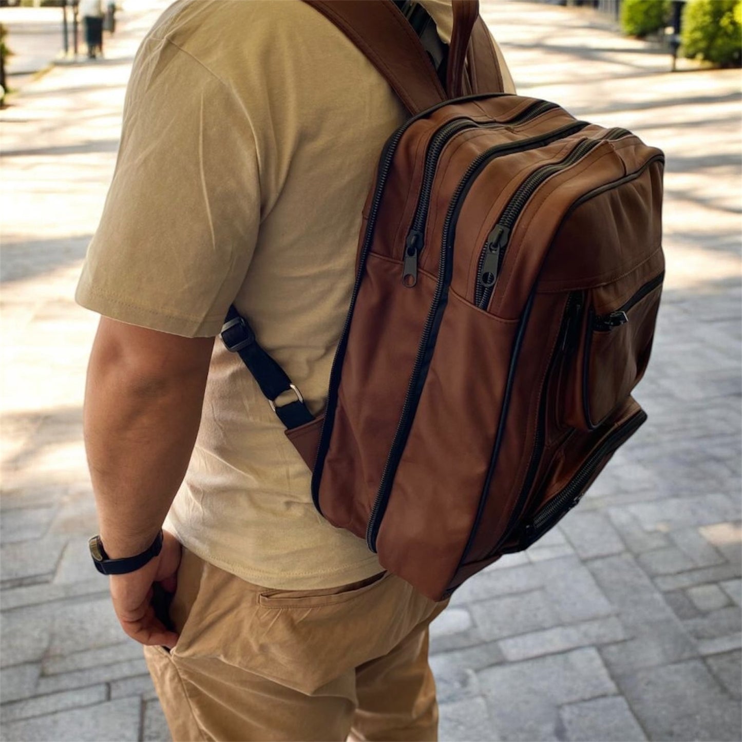 Soft Leather Backpacks