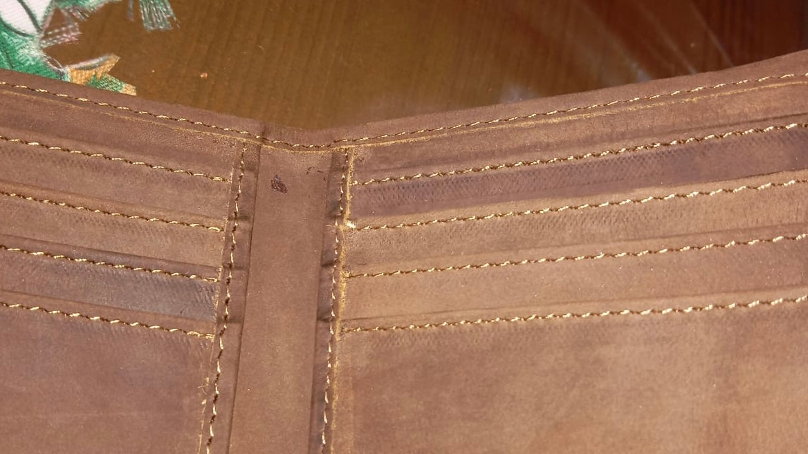 Vachetta Leather Men's Wallet