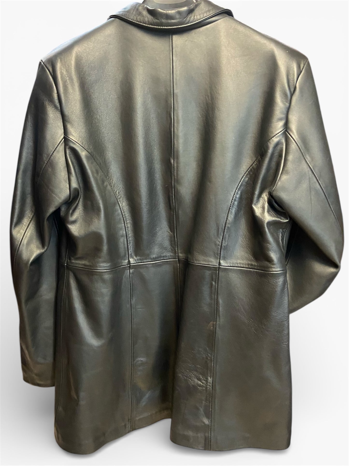 Leather Blazer