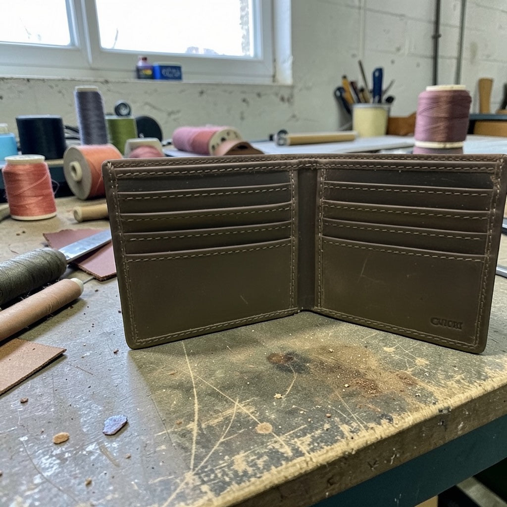 Vachetta Leather Men's Wallet