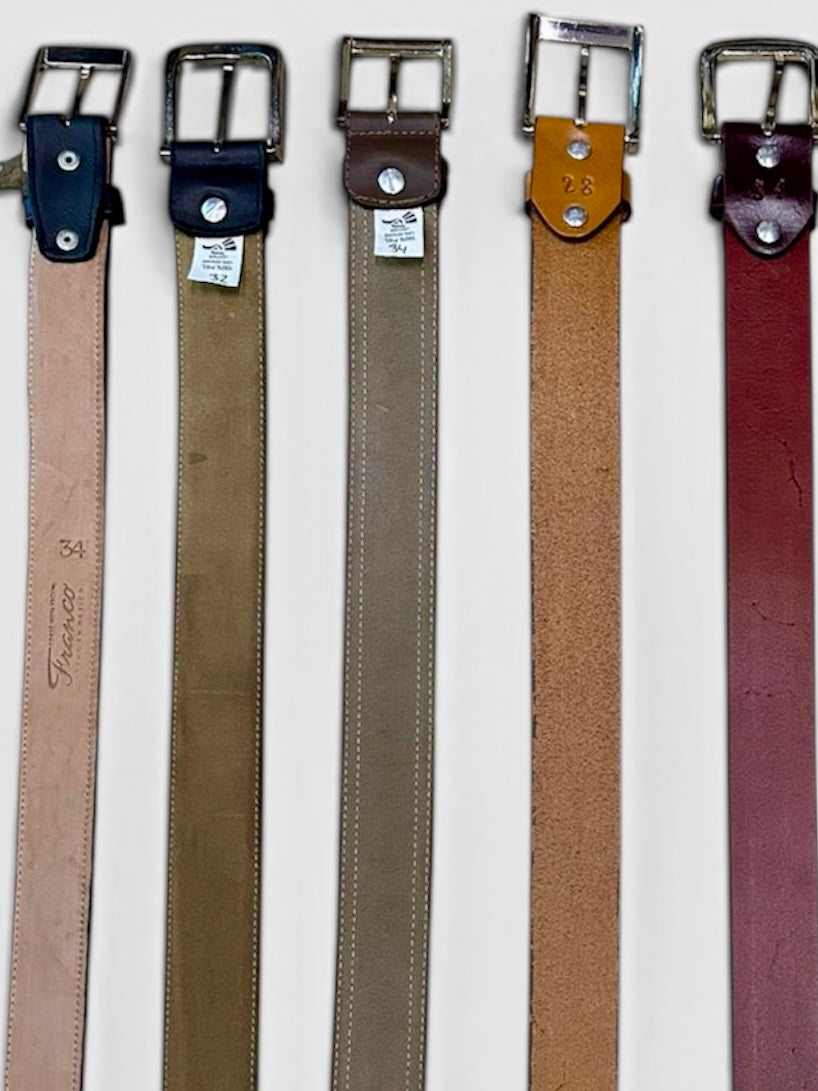 Grain Leather Belts