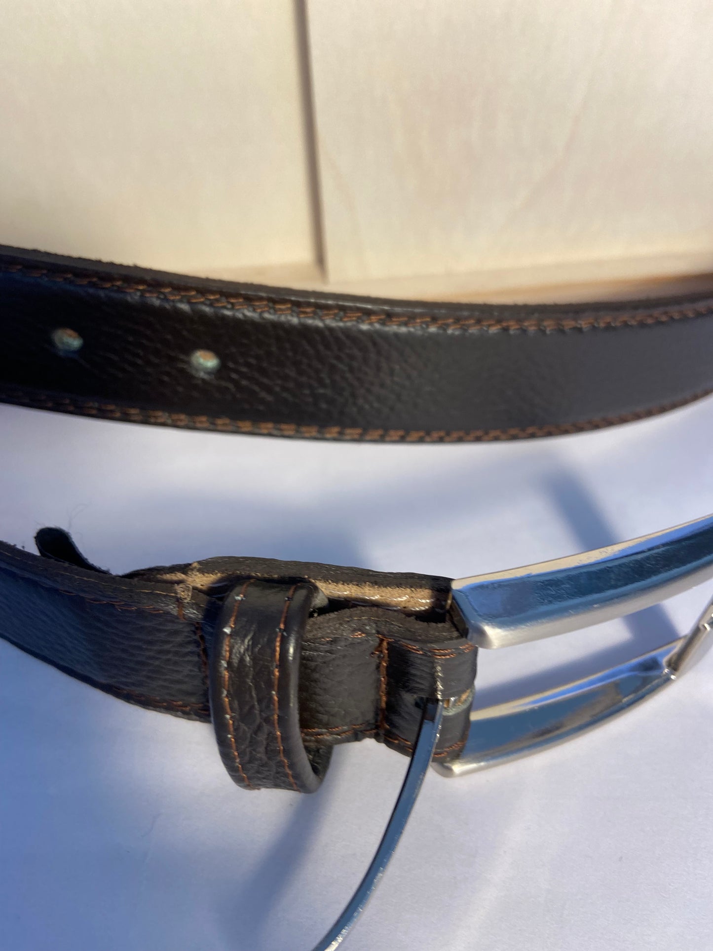 Leather Men's Belt