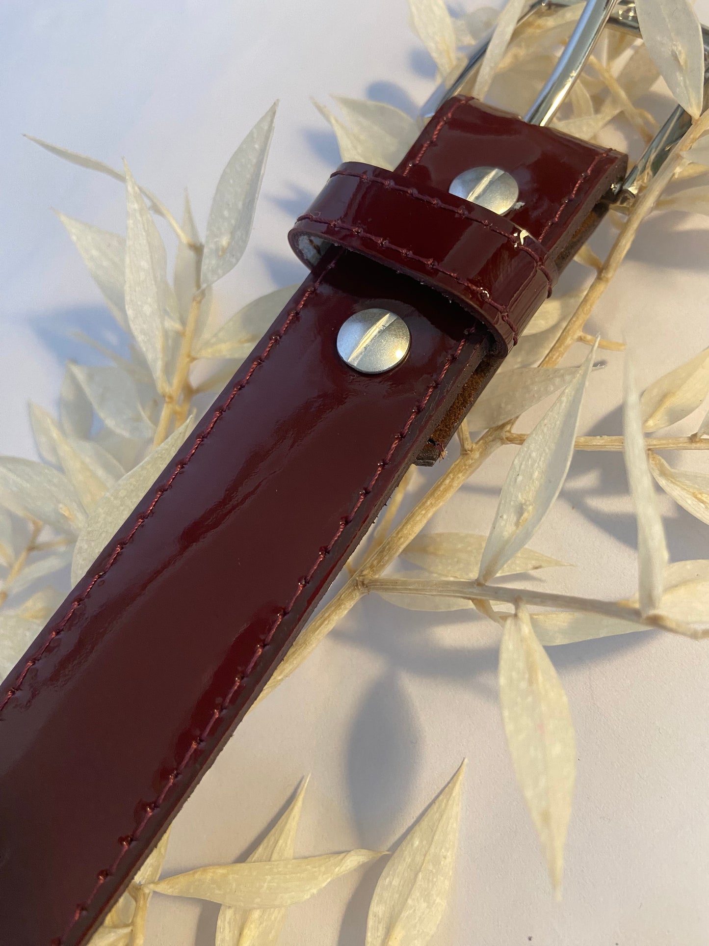 Patent Leather Belts