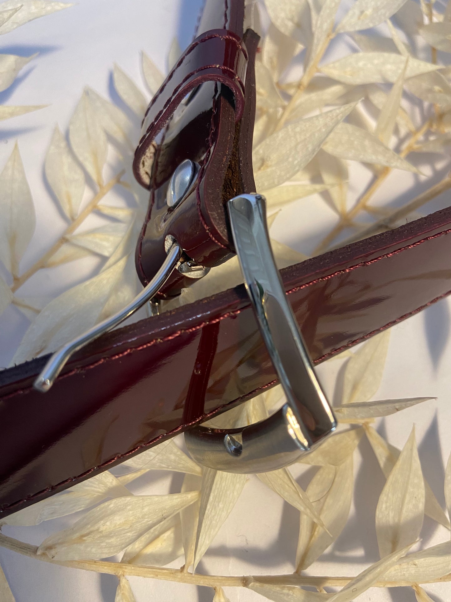 Patent Leather Belts