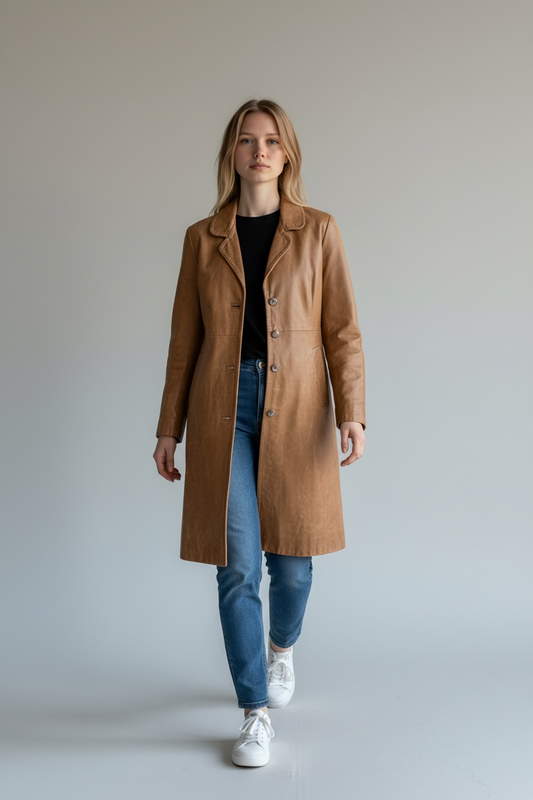 Leather Coat