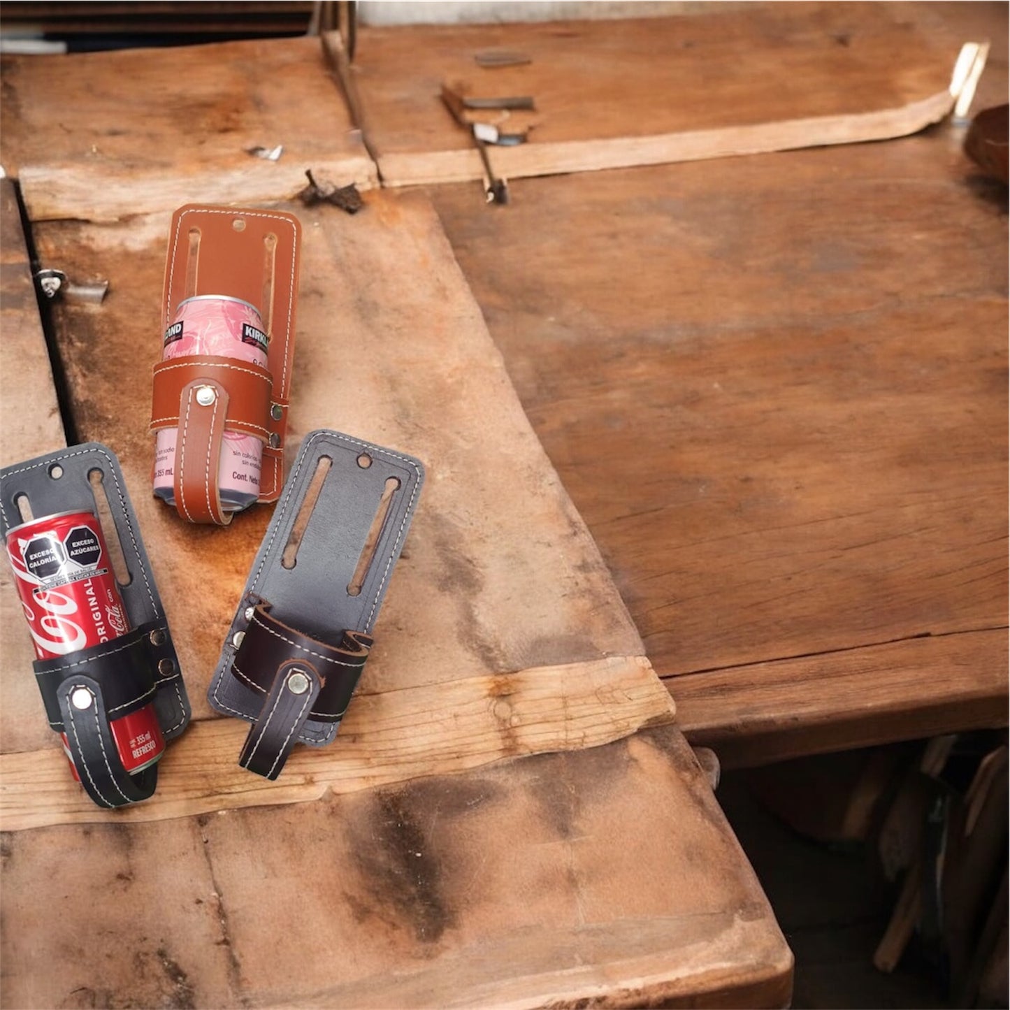 Leather Drink Holster