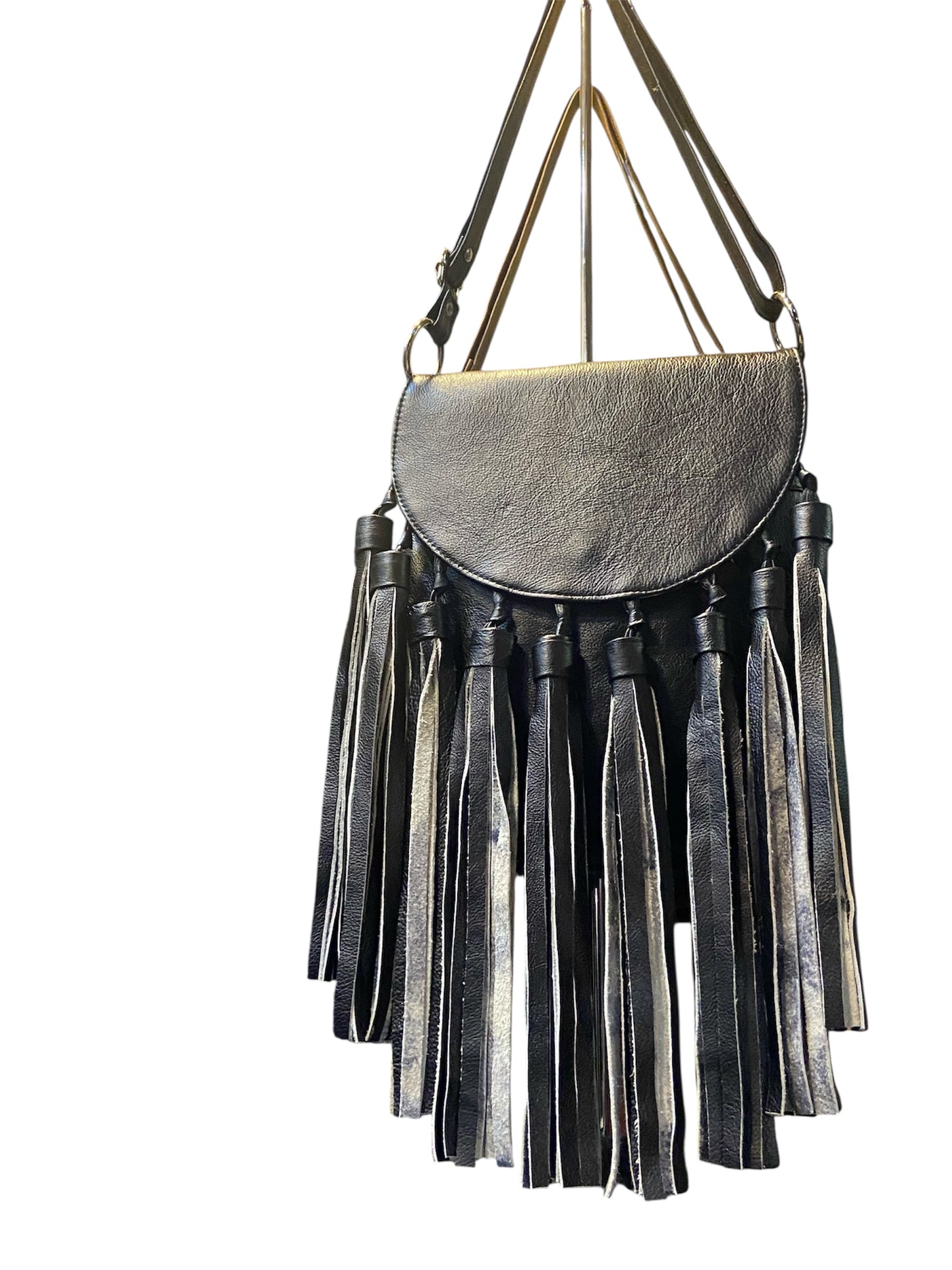 Grain Leather Women’s Shoulder Purse