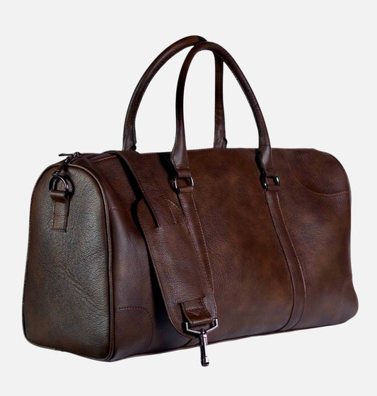 Mocha Large Weekender Bag