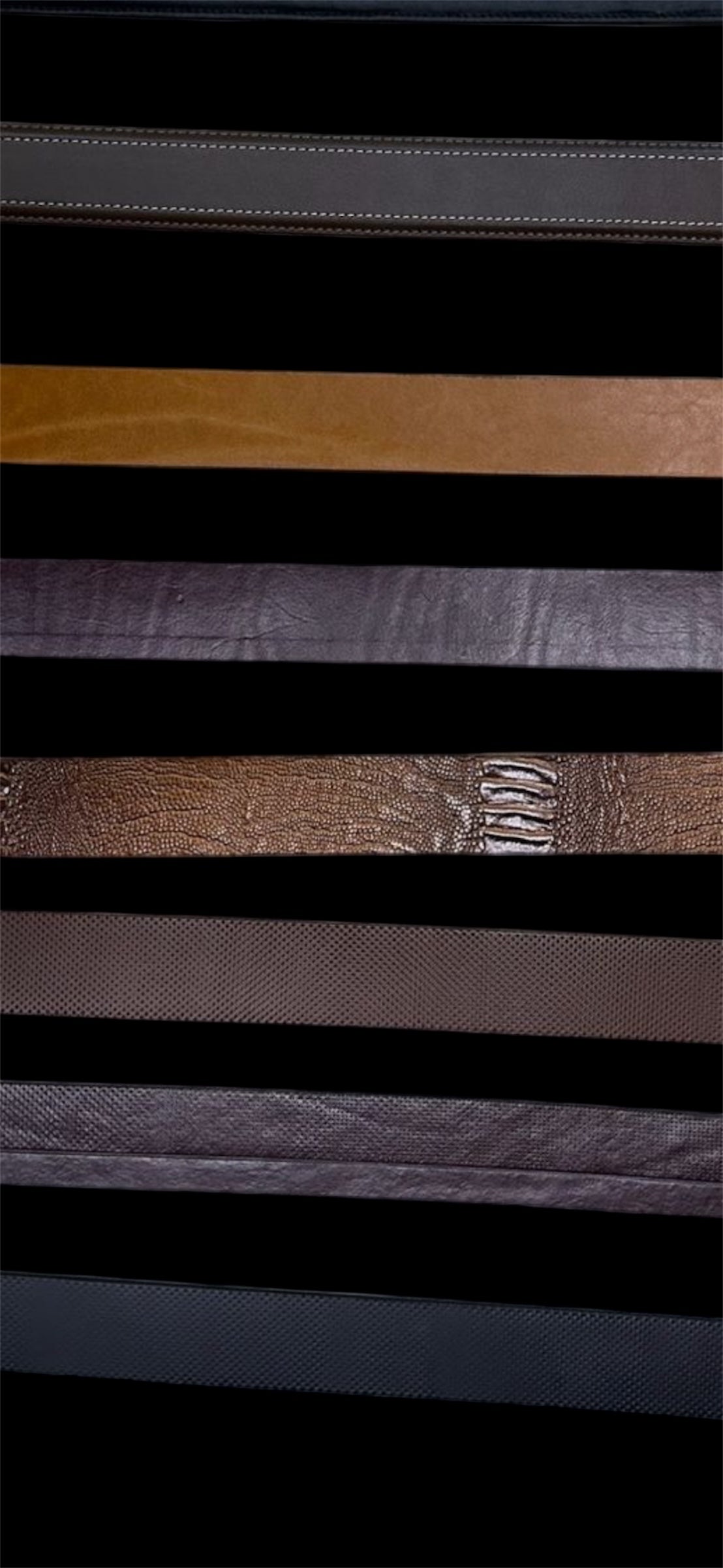 Grain Leather Belts