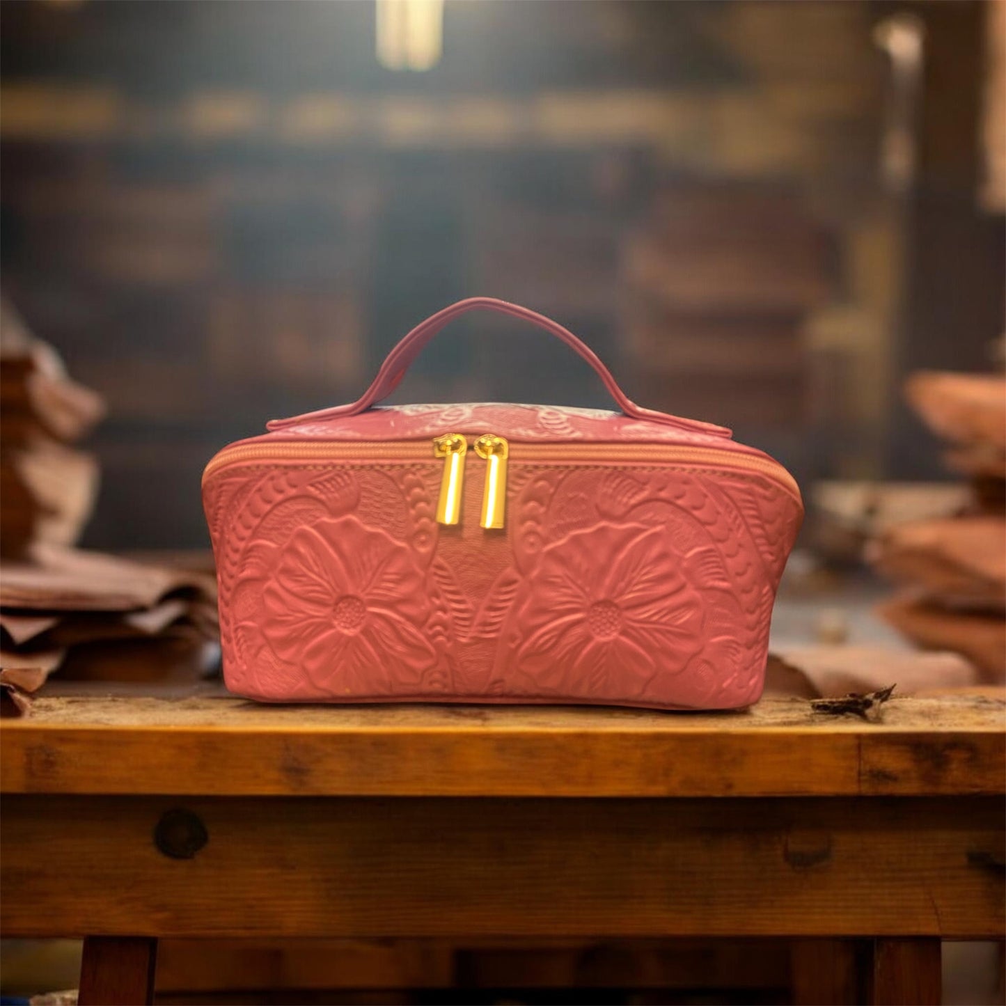 Grain Leather Toiletry