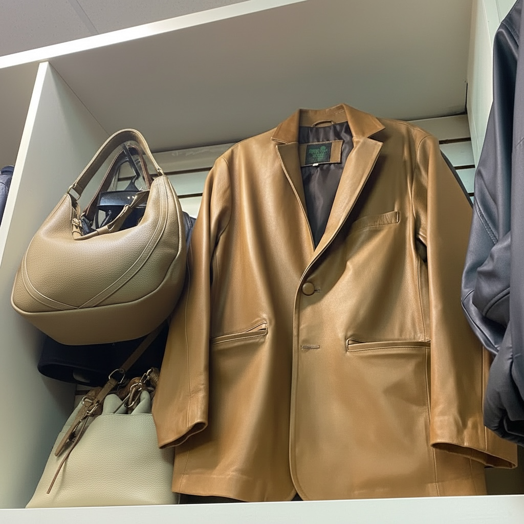 Leather Blazer