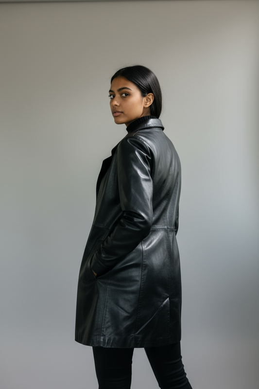 Leather Coat
