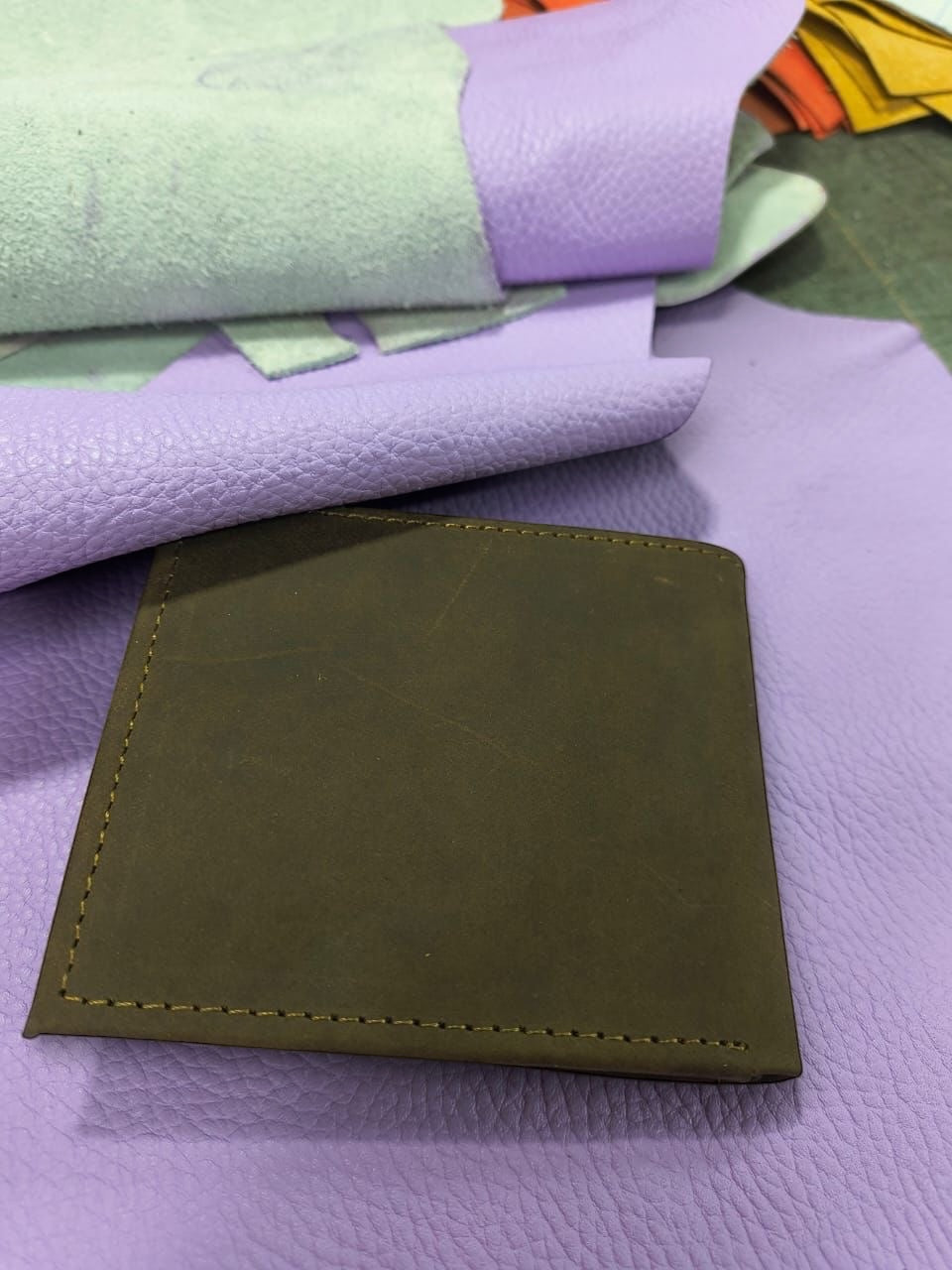 Vachetta Leather Men's Wallet