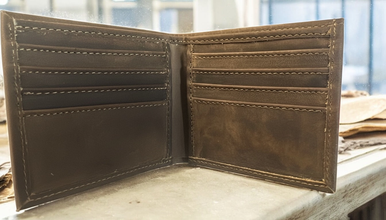 Vachetta Leather Men's Wallet
