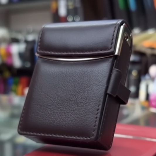 Handcrafted Leather Cigarette Holder